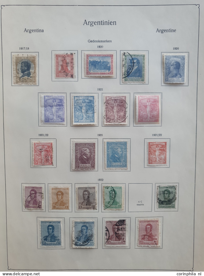 1858-1958, collection used and */** with many better stamps and sets in KaBe album