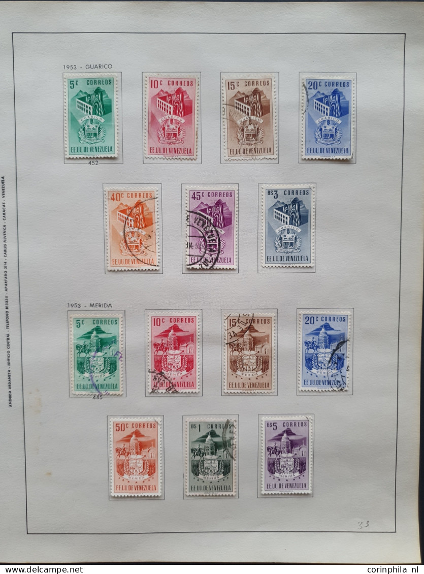1859-1985, nearly complete collection used and unused with duplicates and pairs in the classic part, Airmail almost comp