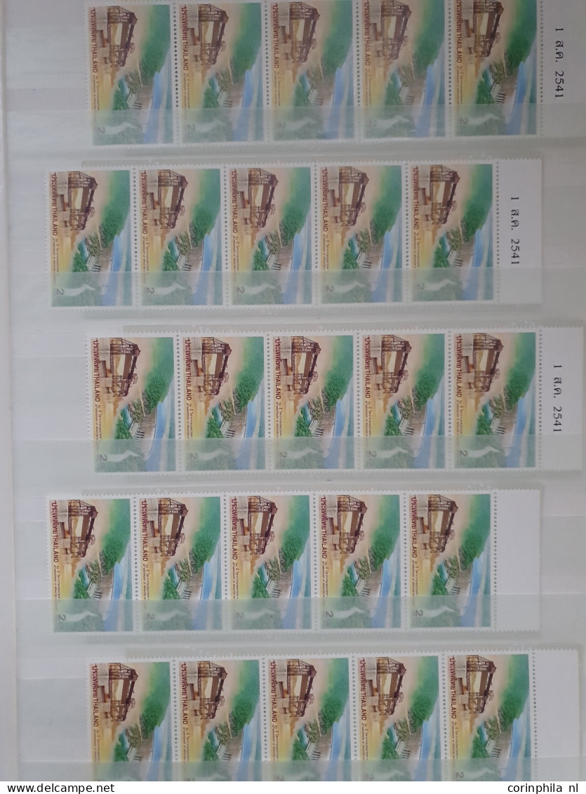 1950c Onwards Collection */** With Approx. 600 Booklets, Mainly ** In Stockbook And Box - Thailand