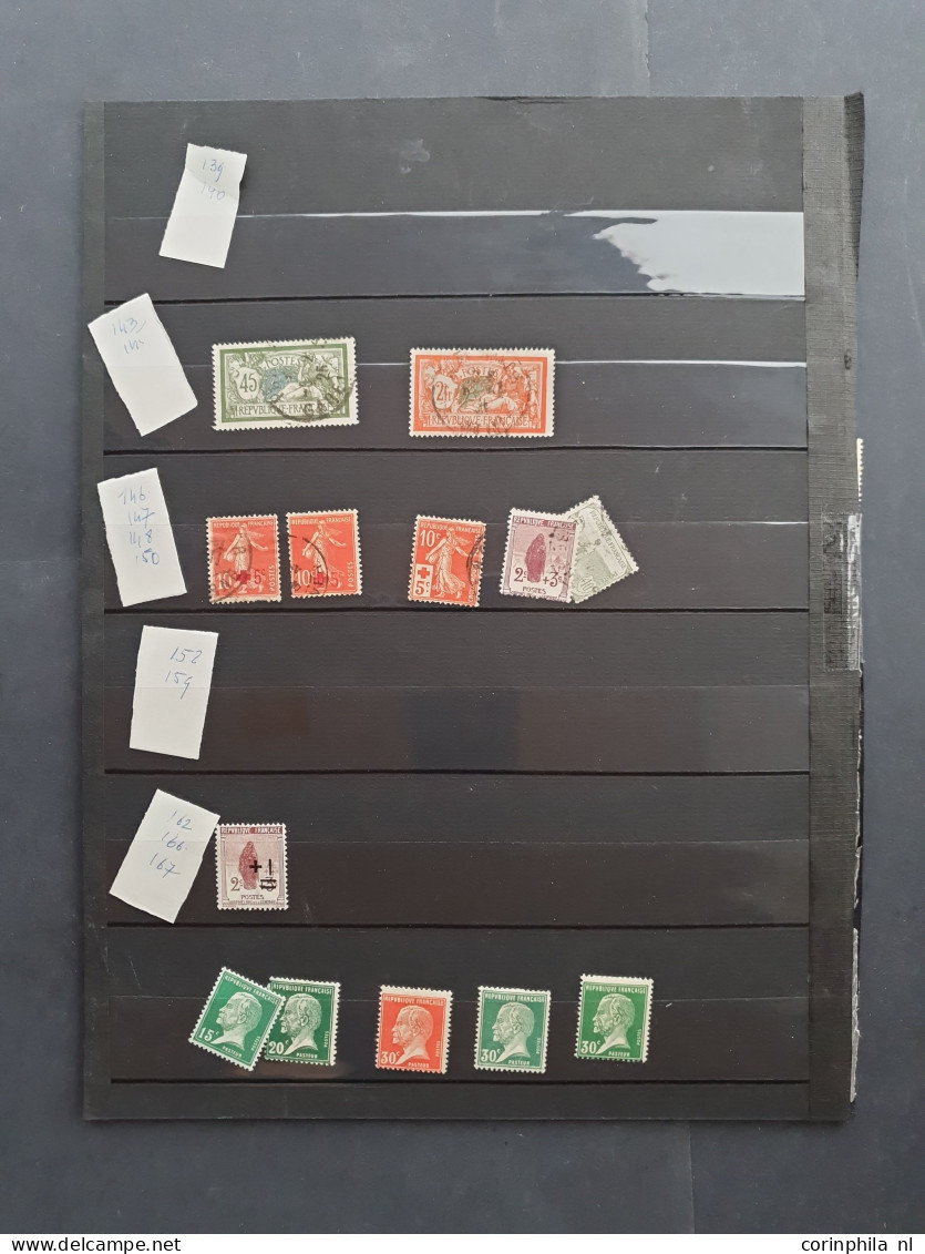 1800c. onwards approx. 37 stampless covers, a large number of parcel stamps (colis postaux) in sheet parts, classic stam