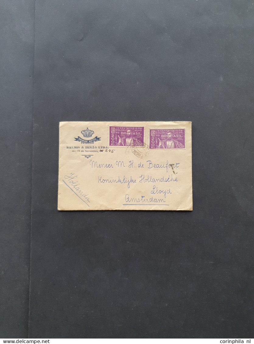 Cover 1880-2020 ca. covers/postal stationery including Netherlands