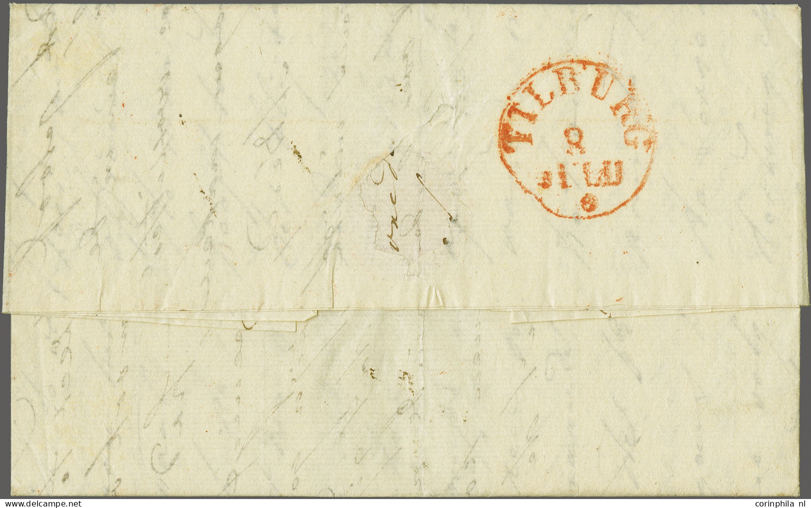 Cover 1833, Complete Frisse Brief Haarlem 7-7-1833 Aan Baron Mackay Kommand[erend] Officier Der 6e Komp V H Veldbataillo - ...-1852 Prephilately