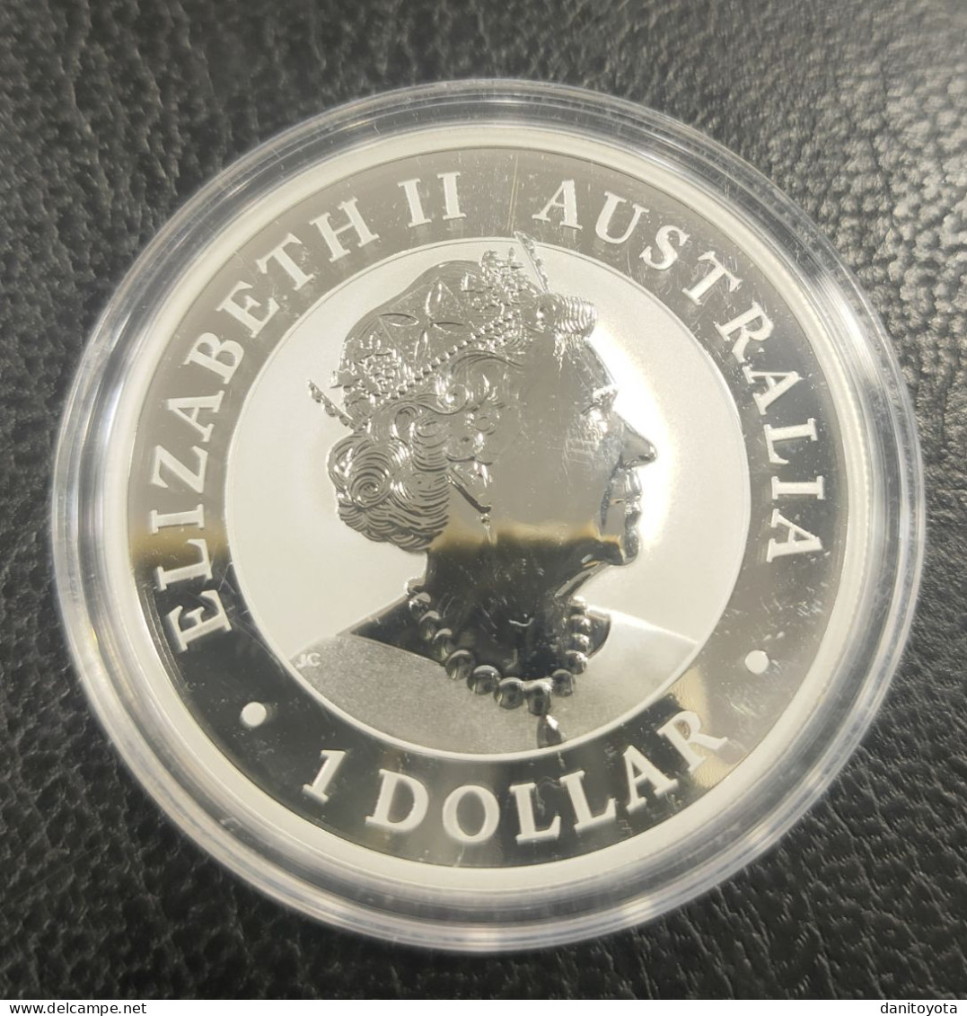 AUSTRALIA  AÑO 2023. 1 DOLLAR PLATA KOOKABURRA. PESO 31.10 GR.  REF A/F - Silver Bullions