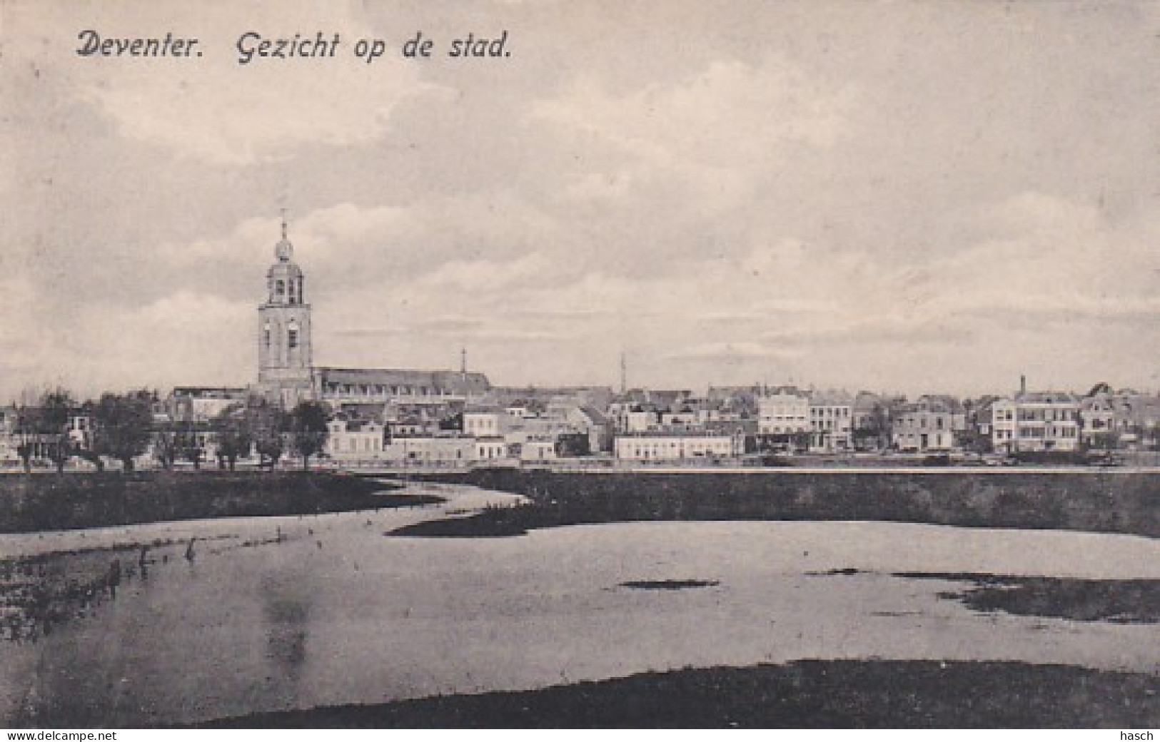 2606615Deventer, Gezicht Op De Stad.  - Deventer