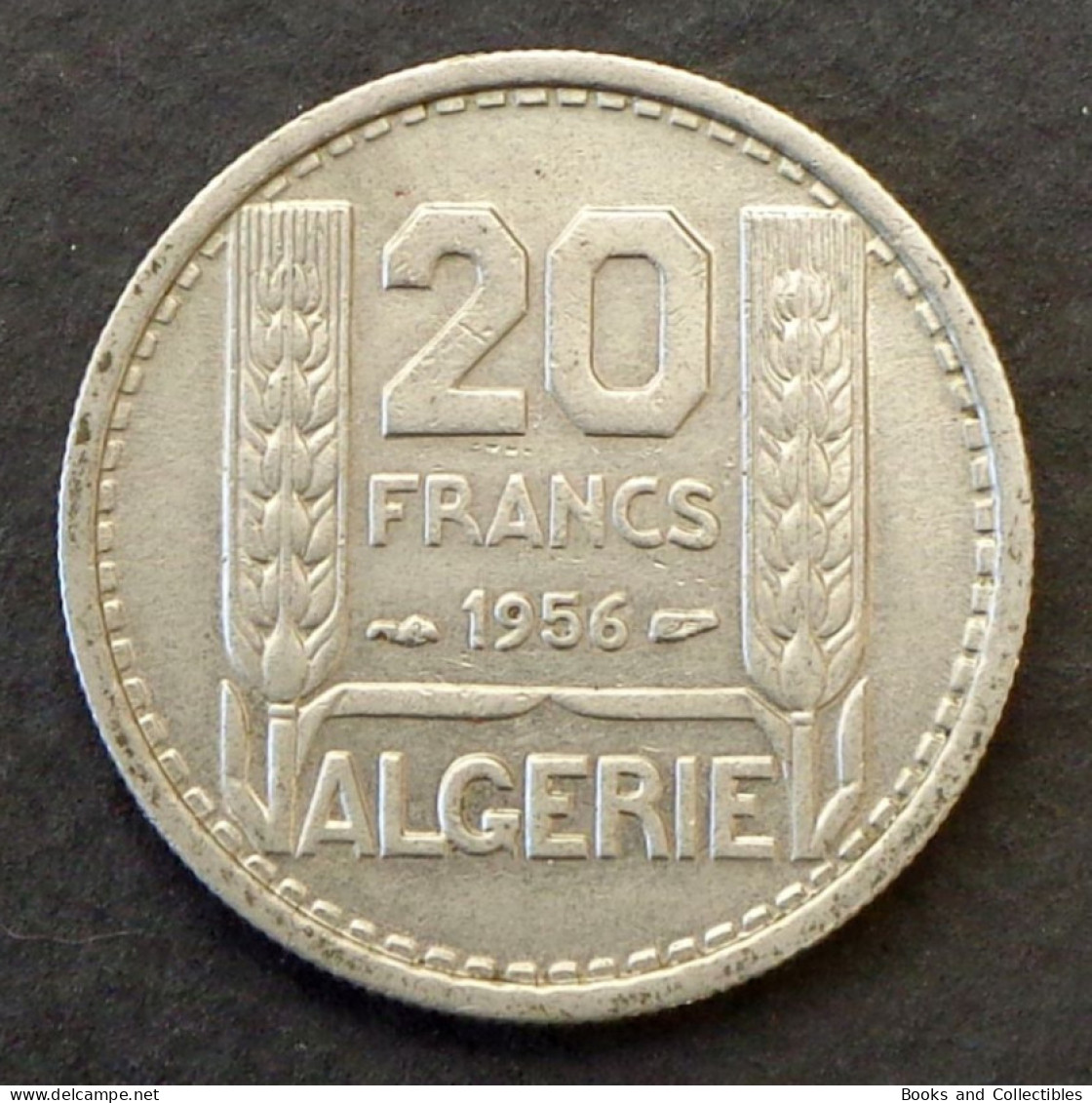 ALGERIA - 20 Francs 1956 - KM# 91 * Ref. 0166 - Algérie