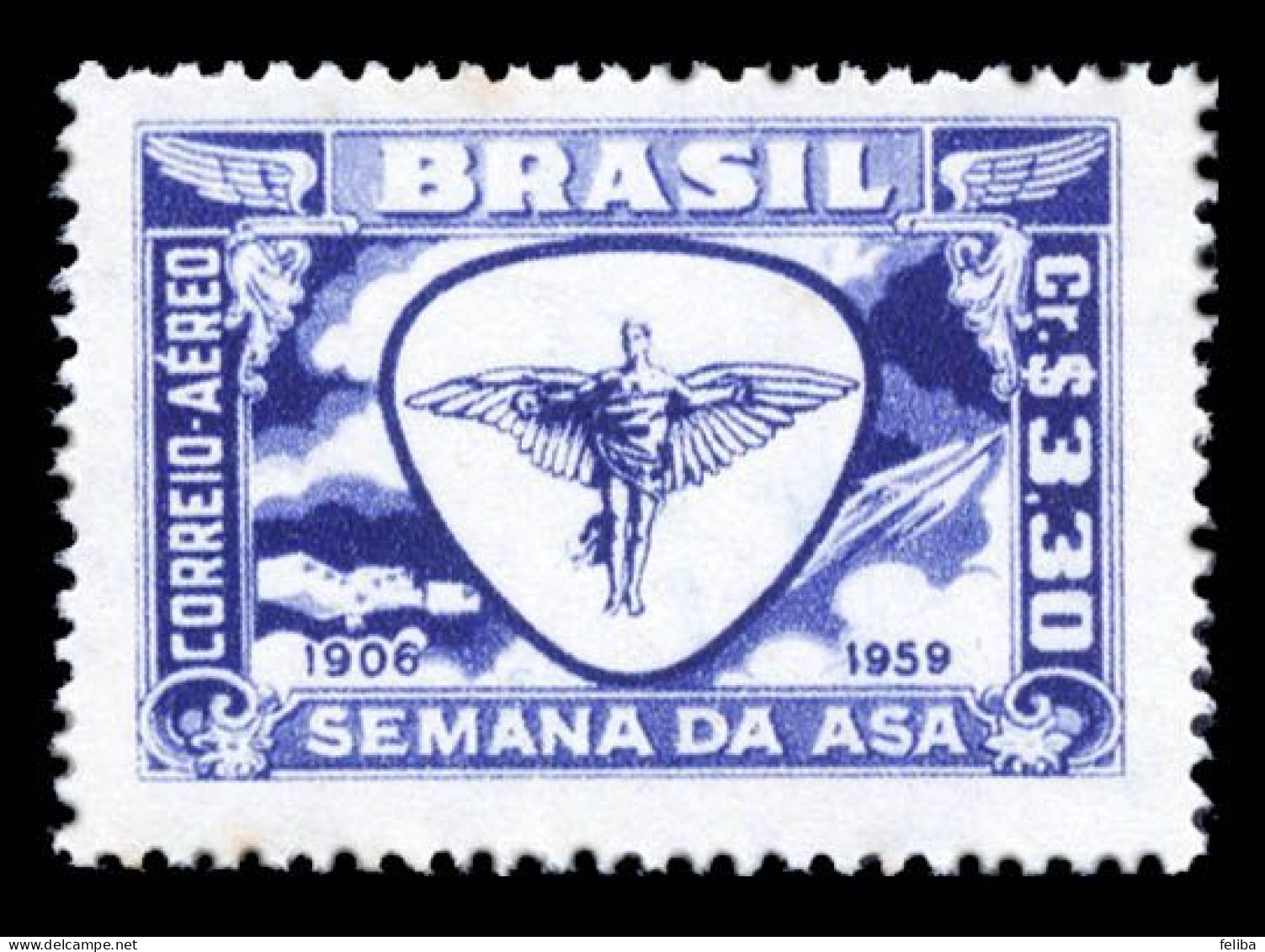 Brazil 1959 Airmail Unused - Luftpost