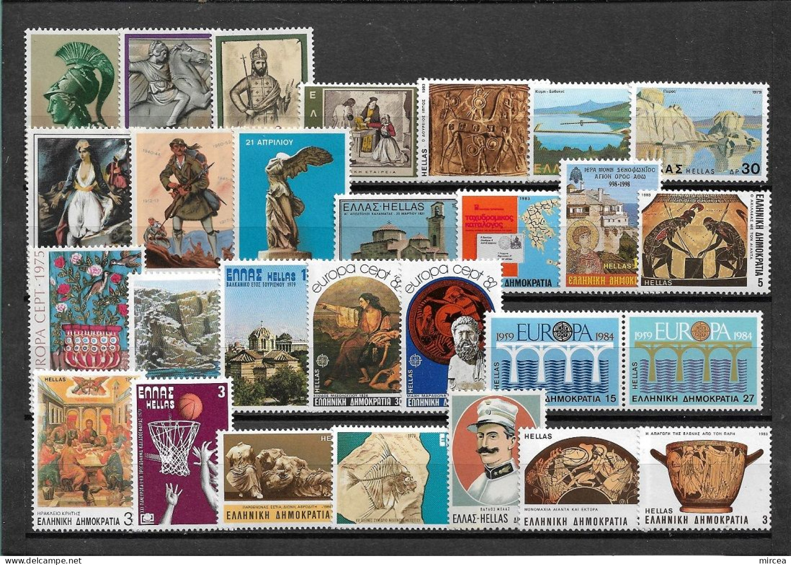 C5305 - Lot Timbres Neufs** Grece - Sammlungen