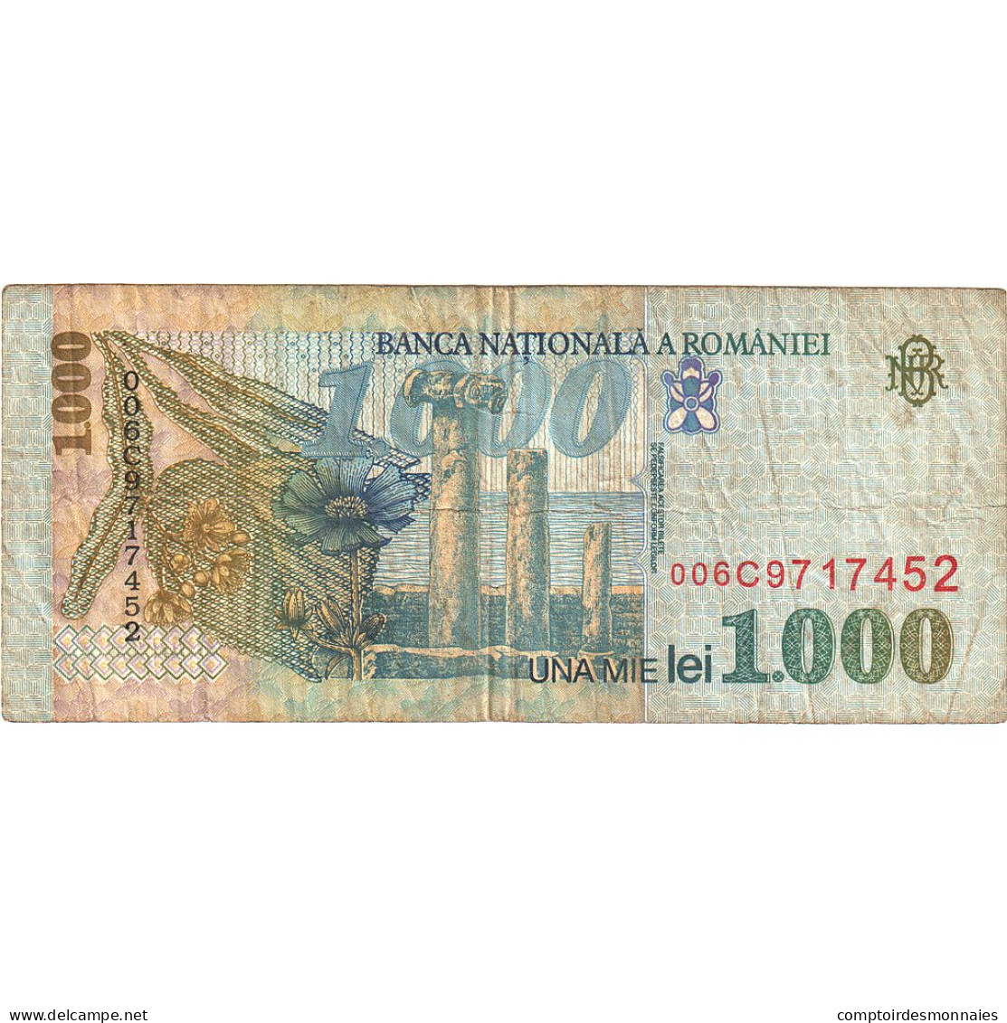 Roumanie, 1000 Lei, 1998, KM:106, TB+ - Romania