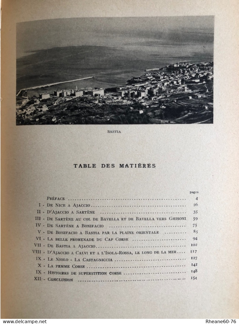 Corse De Lorenzi De Bradi - Achat En 1950 - éditions Alpina - Couverture Usagée Intérieur Non Coupé - Corse