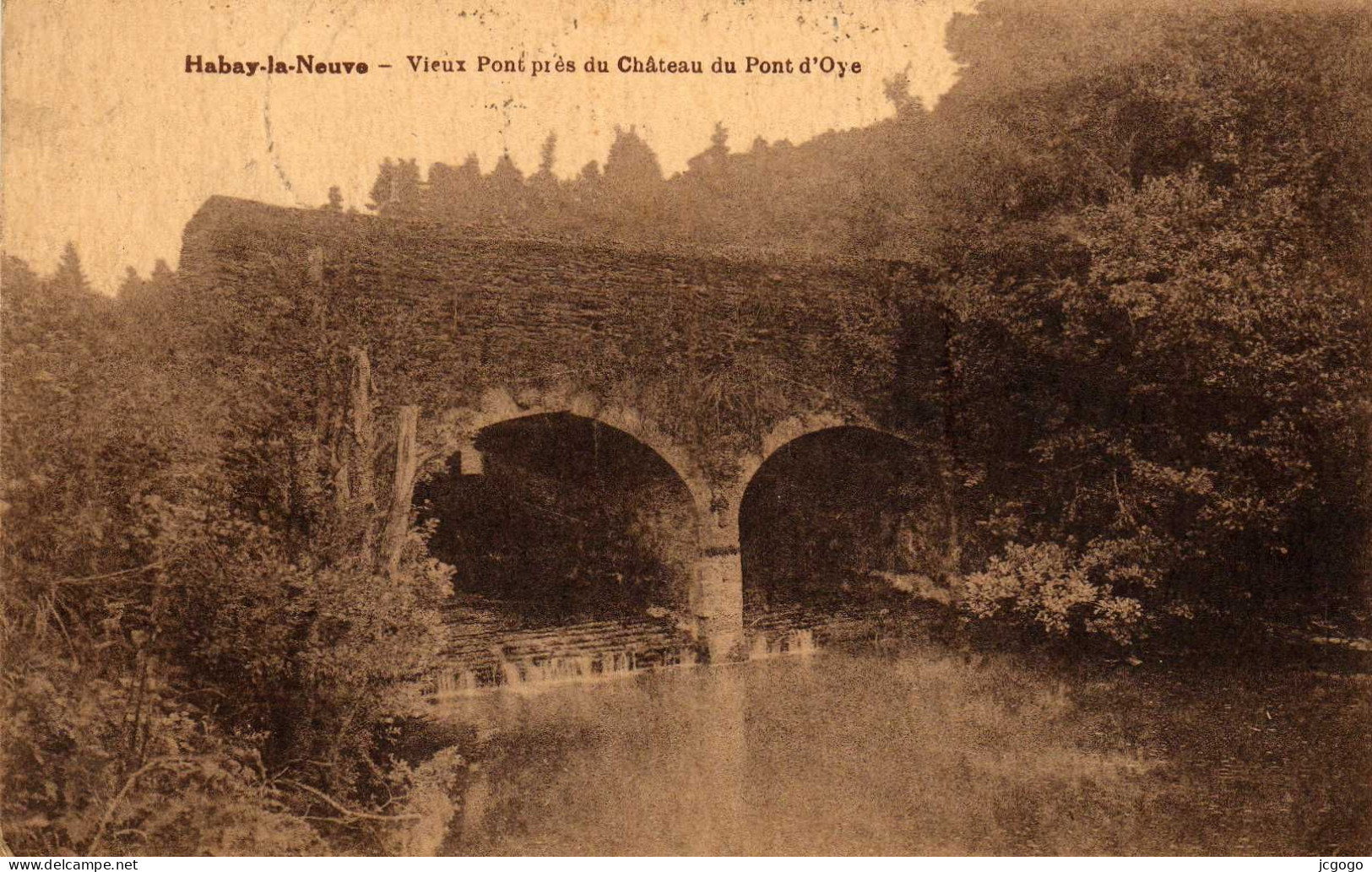 Habay-la-Neuve  Vieux Pont Près Du Château Du Pont D'Oye - Habay