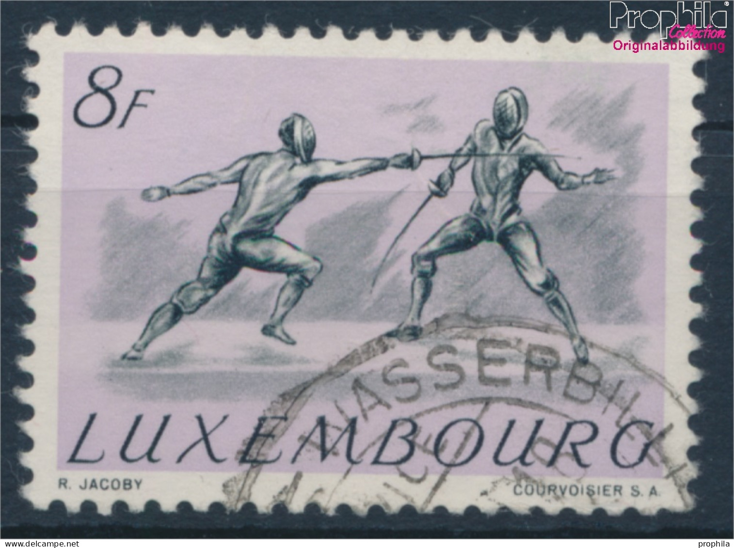 Luxemburg 500 Gestempelt 1952 Sommerspiele (10334139 - Gebraucht