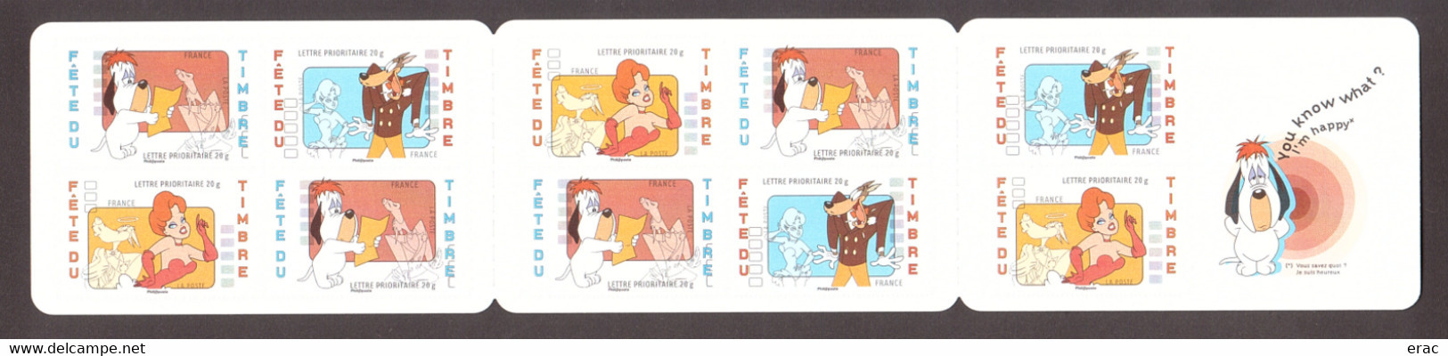 France - 2008 - Carnet Autoadhésif BC160 (BC4149) - Neuf ** - Tex Avery - Booklets