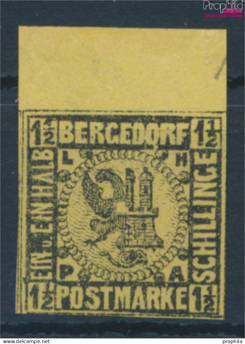 Bergedorf 3ND Neu- Bzw. Nachdruck Postfrisch 1887 Wappen (10335891 - Bergedorf