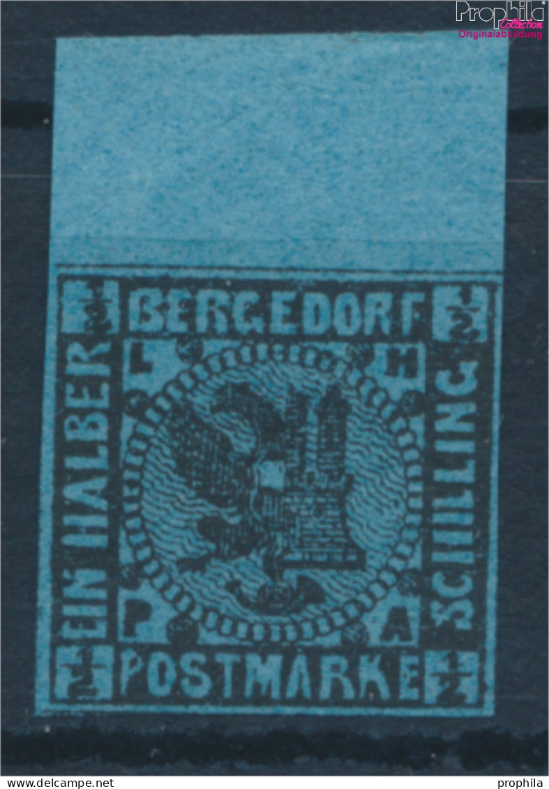 Bergedorf 1ND Neu- Bzw. Nachdruck Ungebraucht 1887 Wappen (10335616 - Bergedorf