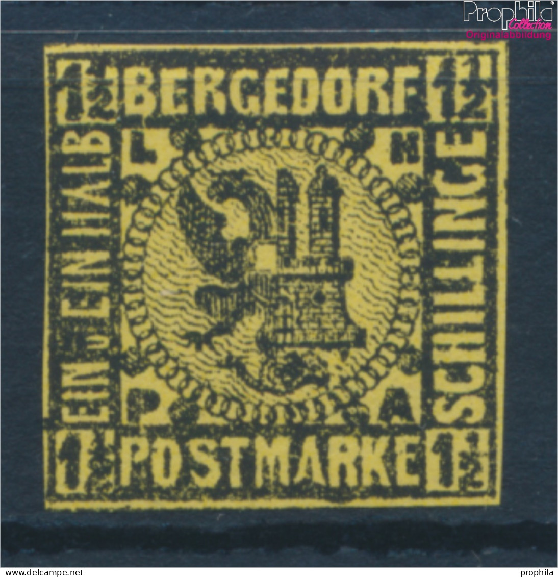 Bergedorf 3ND Neu- Bzw. Nachdruck Ungebraucht 1887 Wappen (10336087 - Bergedorf