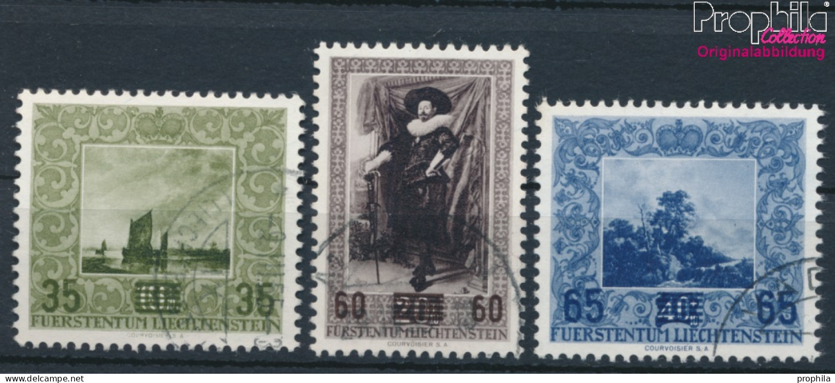 Liechtenstein 326-328 (kompl.Ausg.) Gestempelt 1954 Gemälde (10331917 - Used Stamps