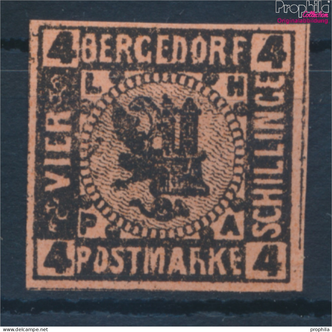 Bergedorf 5ND Neu- Bzw. Nachdruck Ungebraucht 1887 Wappen (10336017 - Bergedorf