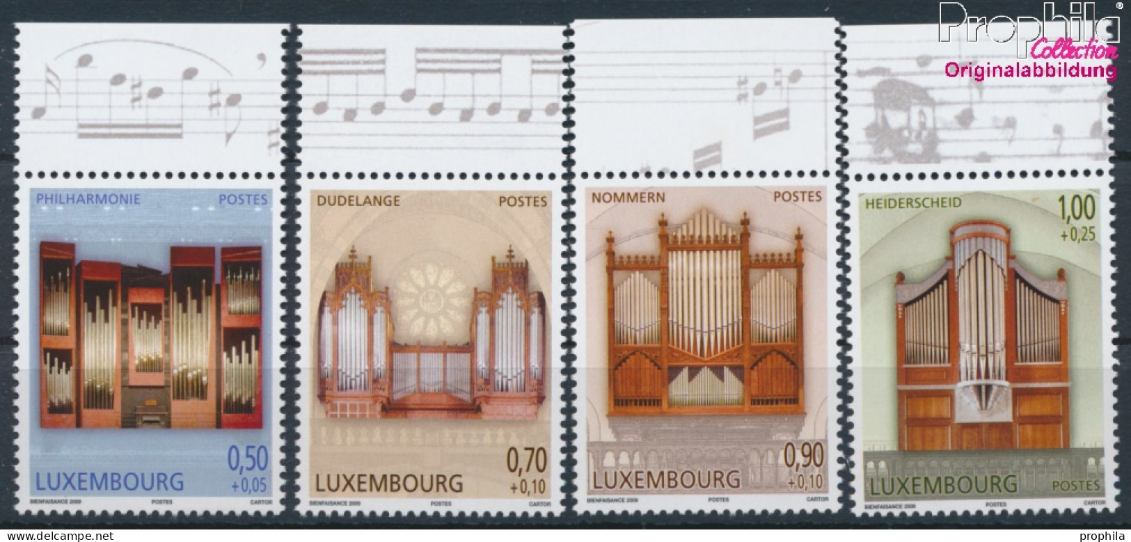 Luxemburg 1845-1848 (kompl.Ausg.) Postfrisch 2009 Orgeln (10331843 - Unused Stamps