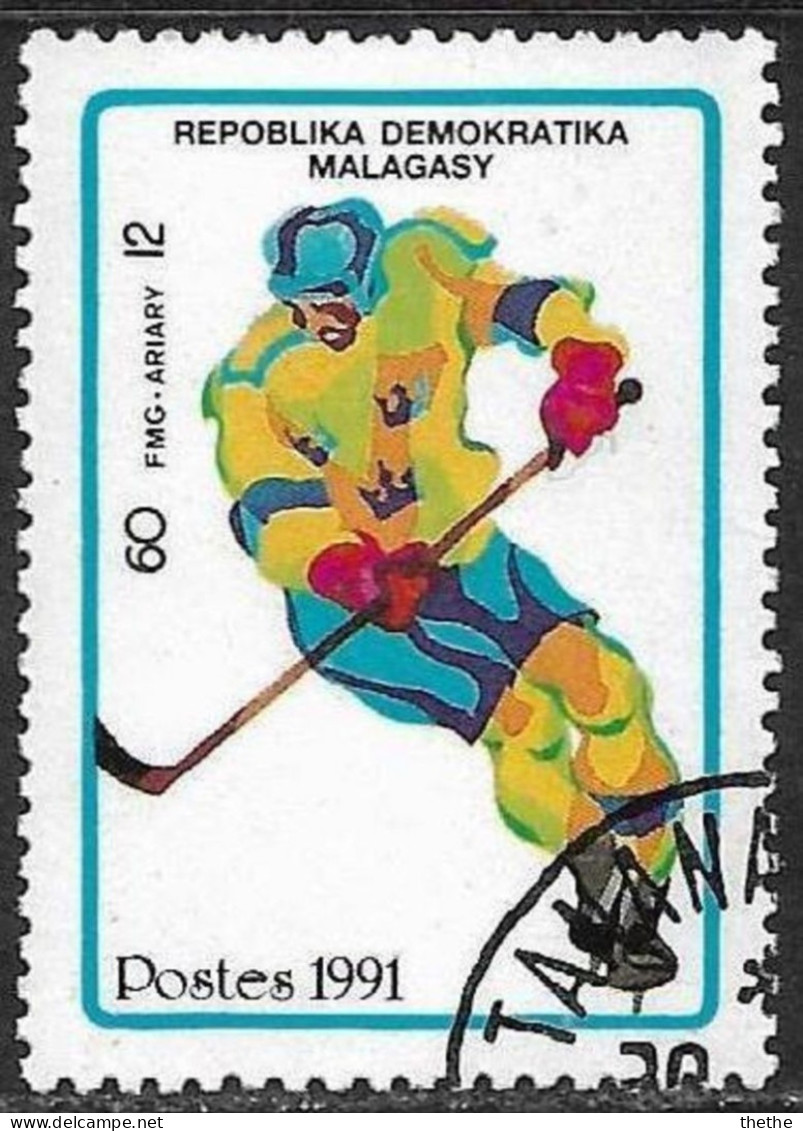 MADAGASCAR - Jeux Olympiques D'hiver à Albertville (France) : Slalom - Hiver 1992: Albertville