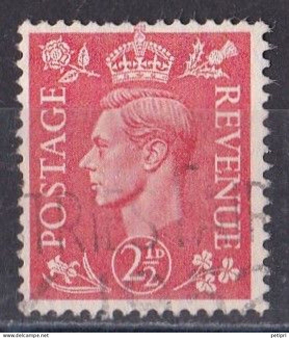 Grande Bretagne - 1936 - 1954 -  George  VI  -  Y&T N °  212   Oblitéré - Oblitérés