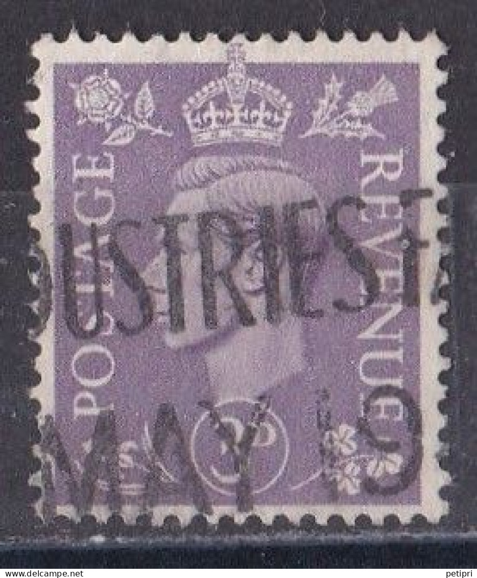 Grande Bretagne - 1936 - 1954 -  George  VI  -  Y&T N °  214   Oblitéré - Used Stamps