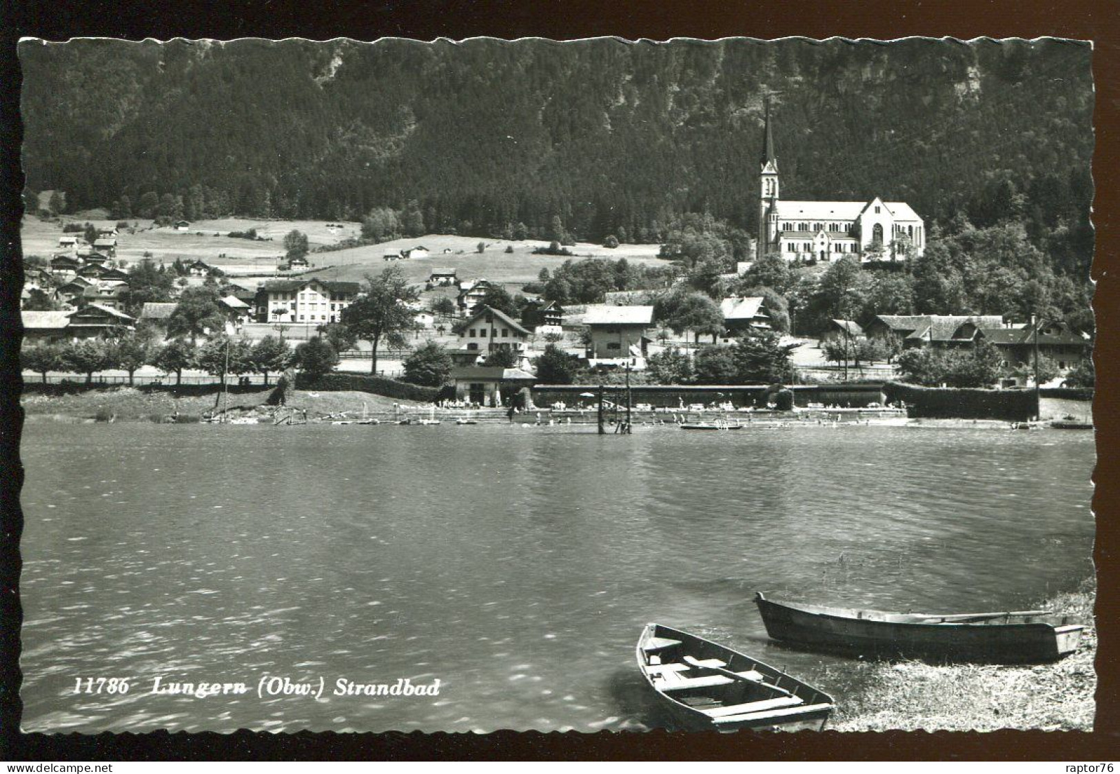 CPSM Neuve Suisse LUNGERN Strandbad - Lungern