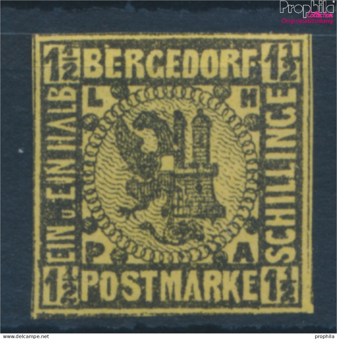 Bergedorf 3ND Neu- Bzw. Nachdruck Postfrisch 1887 Wappen (10335862 - Bergedorf