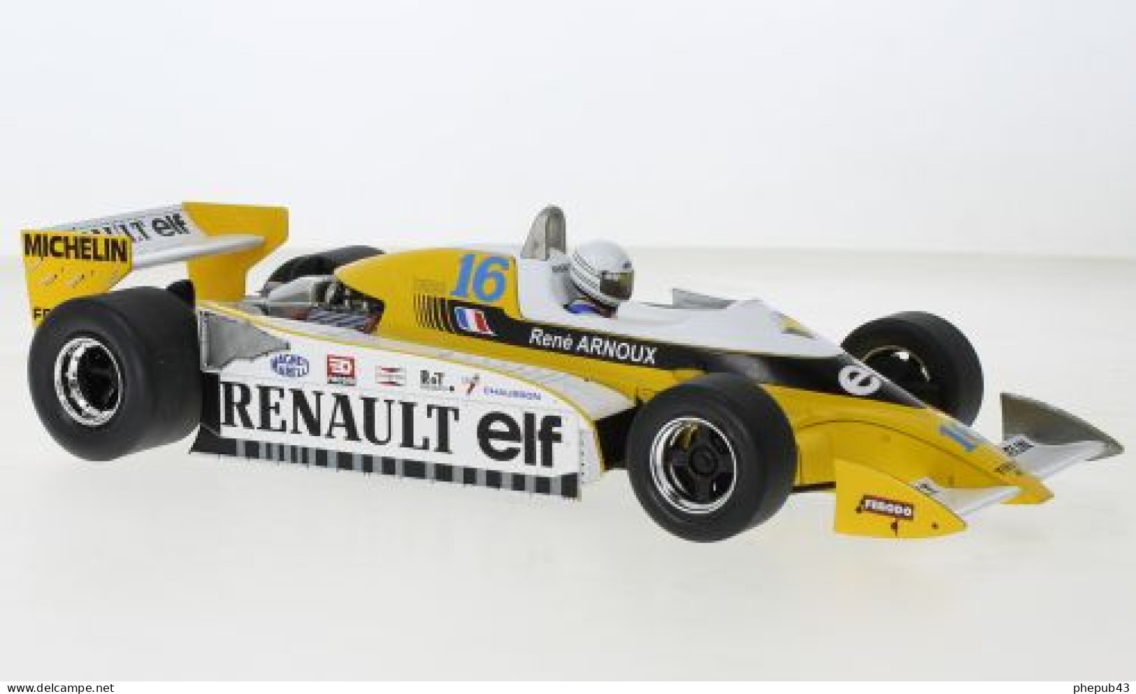 Renault RS10 - Renault Elf - GP FI G-B 1979 #16 - René Arnoux - Model Car Group (1:18) - Autres & Non Classés