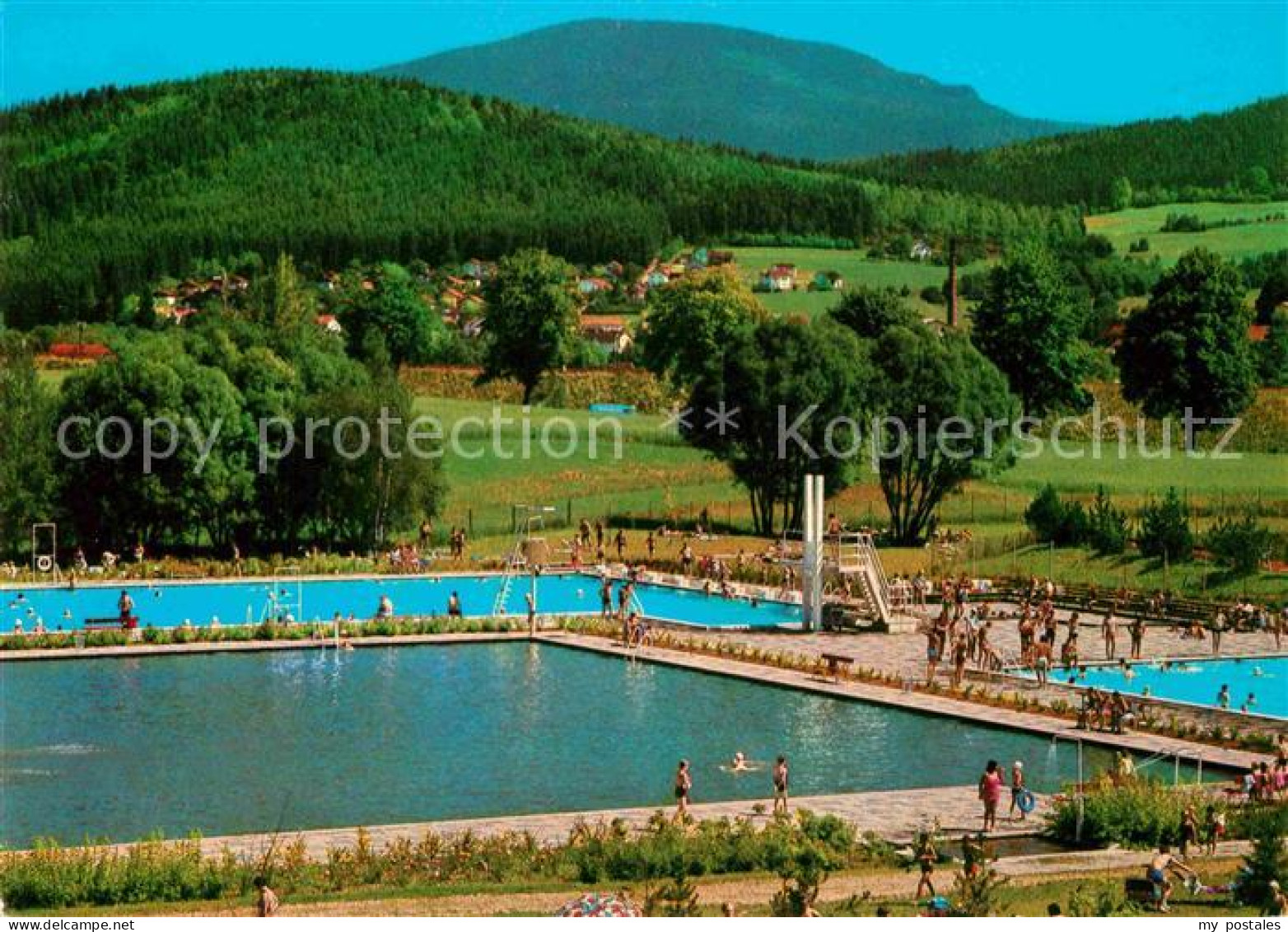 72826016 Zwiesel Niederbayern Schwimmbad Grosser Falkenstein Zwiesel - Zwiesel