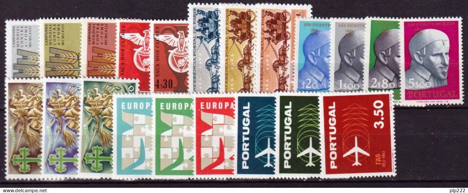 Portogallo 1963 Annata Completa / Complete Year Set **/MNH VF - Full Years