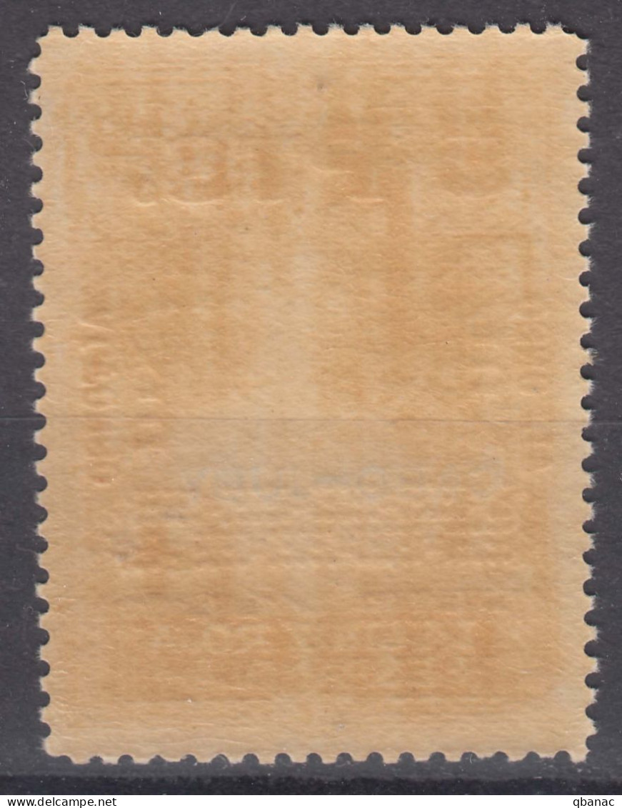 Spain 1927 Coronation Colonial Red Cross Issue Edifil#400 Mint Never Hinged - Unused Stamps