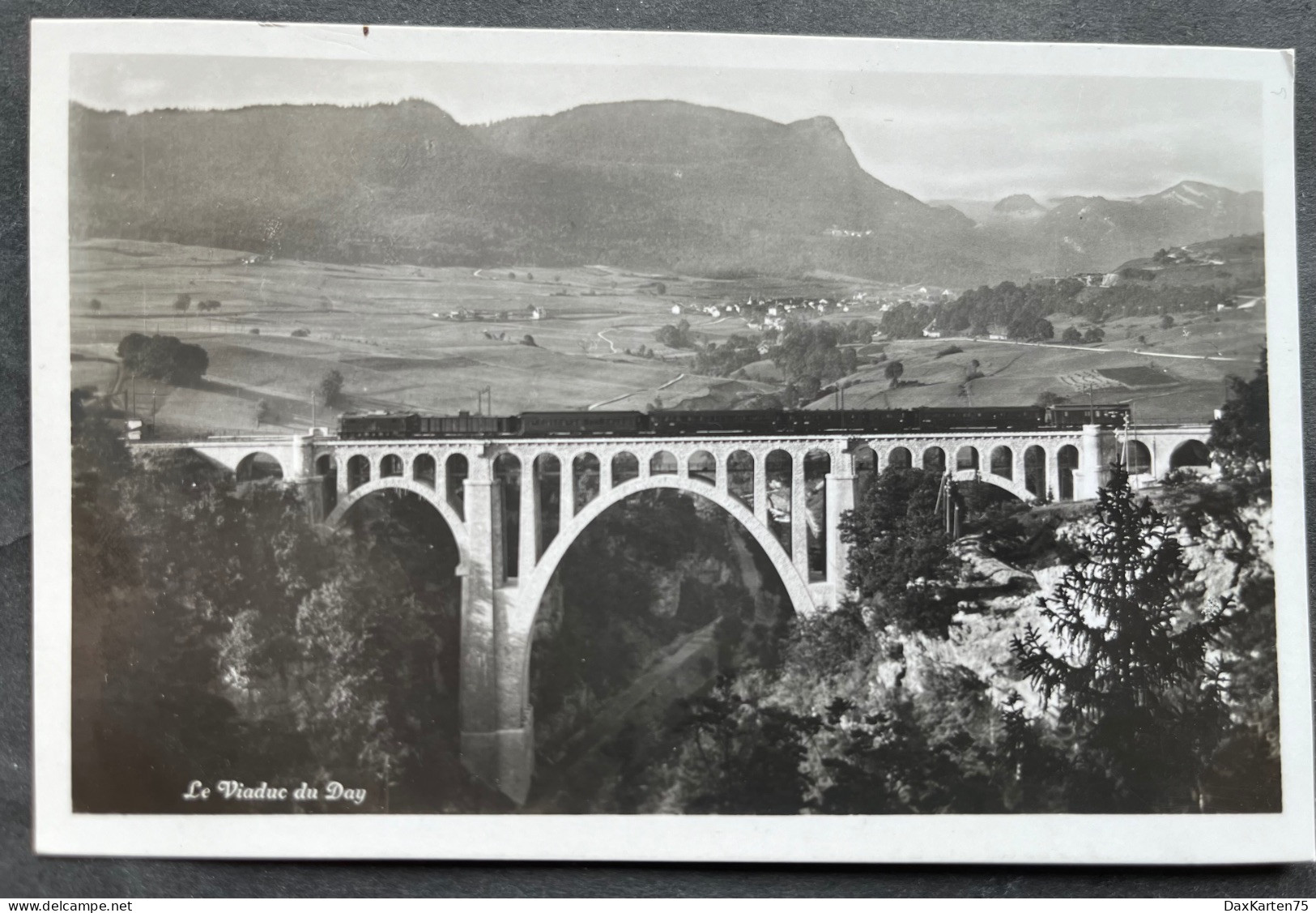 Le Viaduct De Day/ Train - Vallorbe