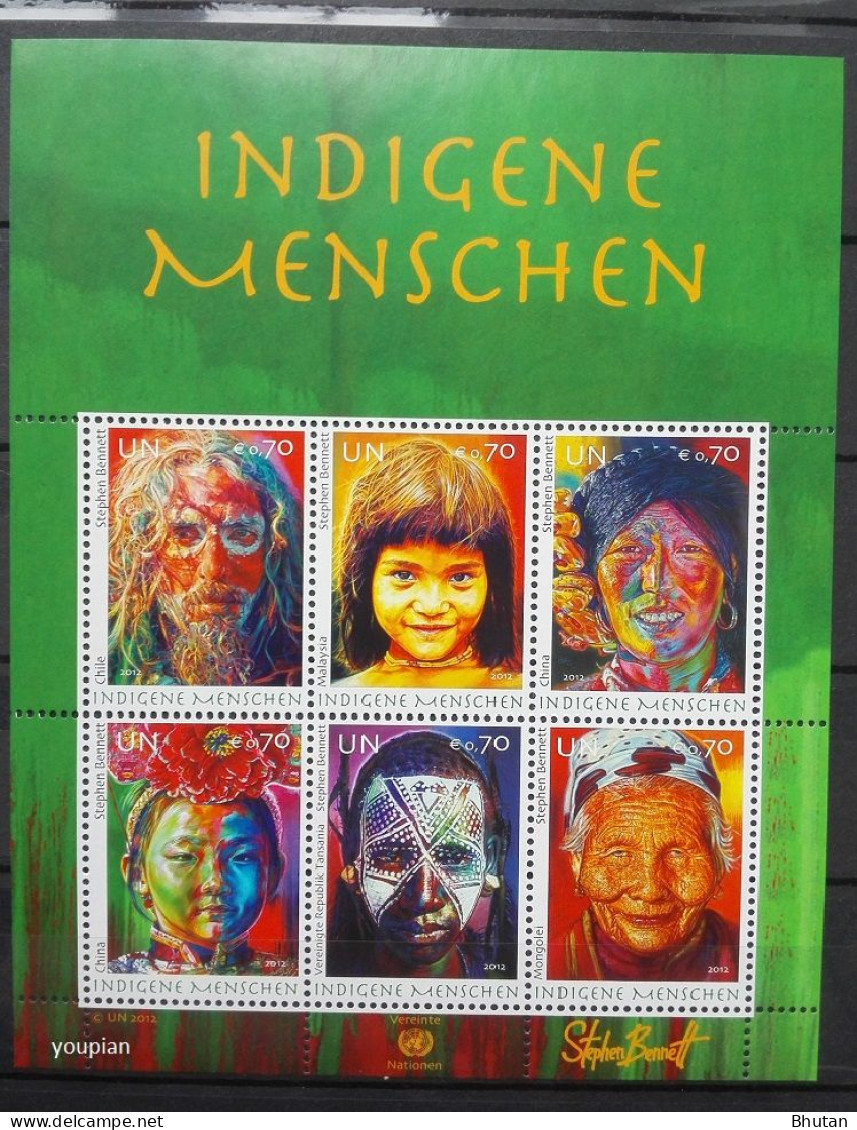 United Nations 2009, Indigenous People, MNH S/S - Neufs