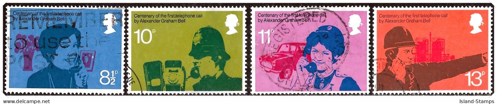 1976 Telephones Fine Used Hrd3aa - Used Stamps