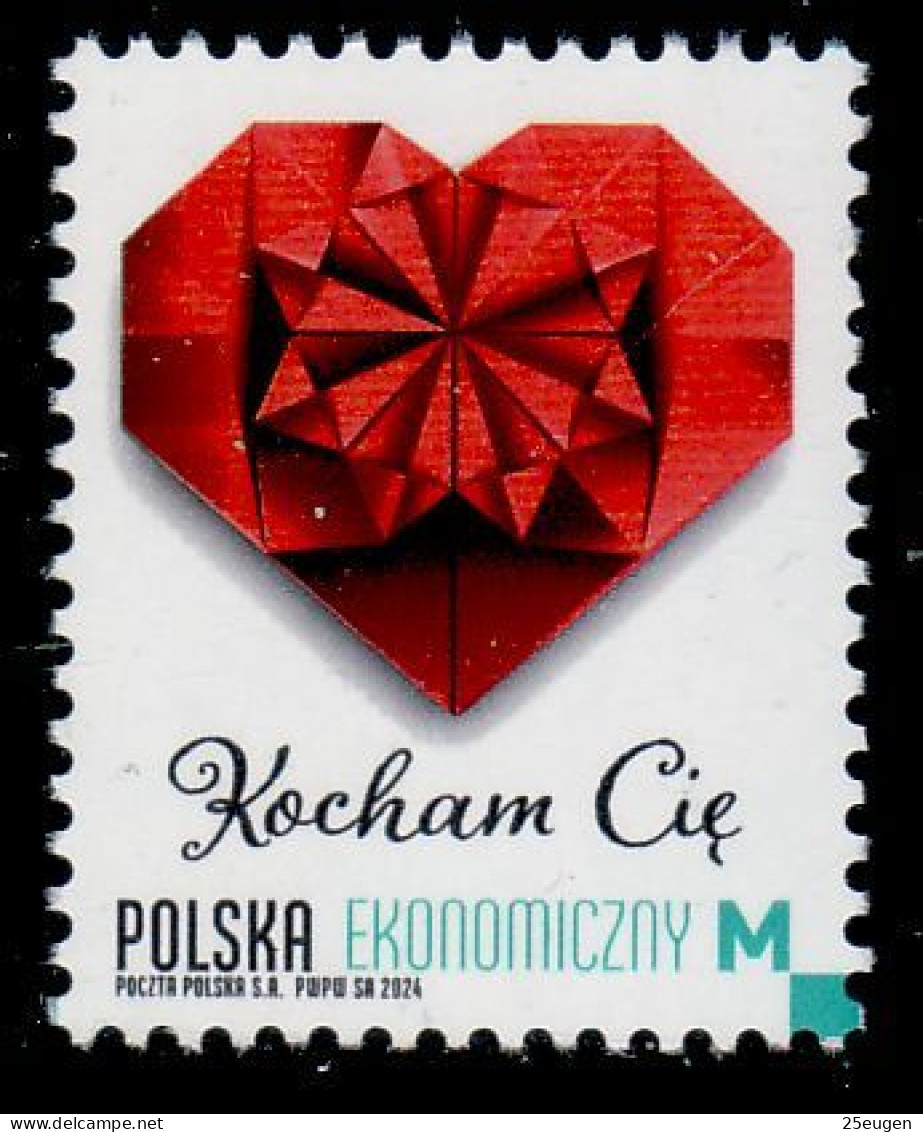 POLAND 2024 I LOVE YOU MNH - Unused Stamps