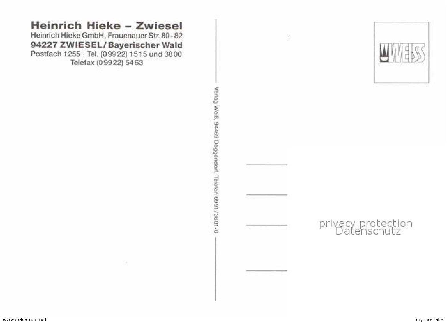 72904450 Zwiesel Niederbayern Baerwurzerei Destillierblase  Zwiesel - Zwiesel