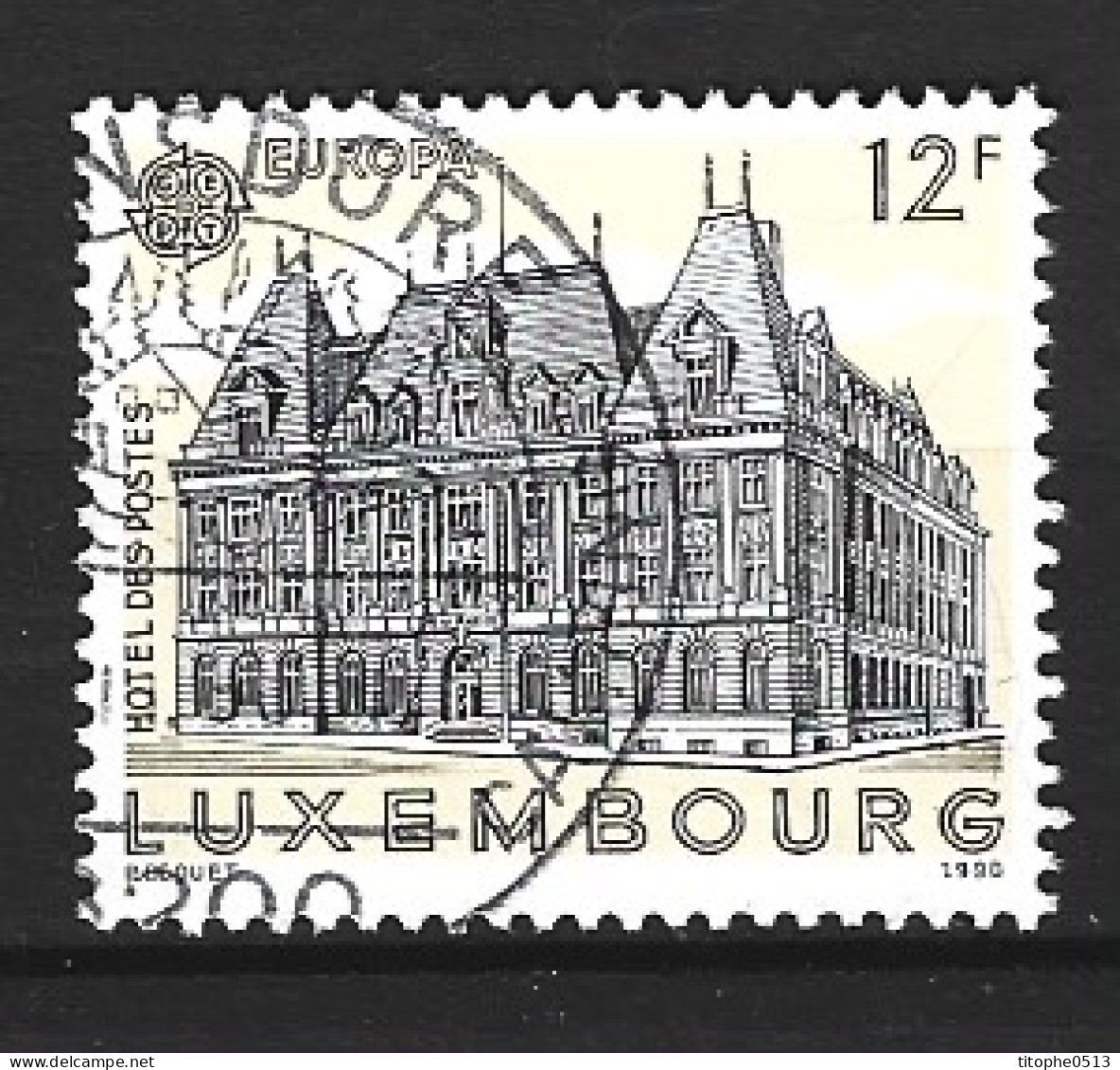 LUXEMBOURG. N°1193 Oblitéré De 1990. Bâtiment Postal. - 1990