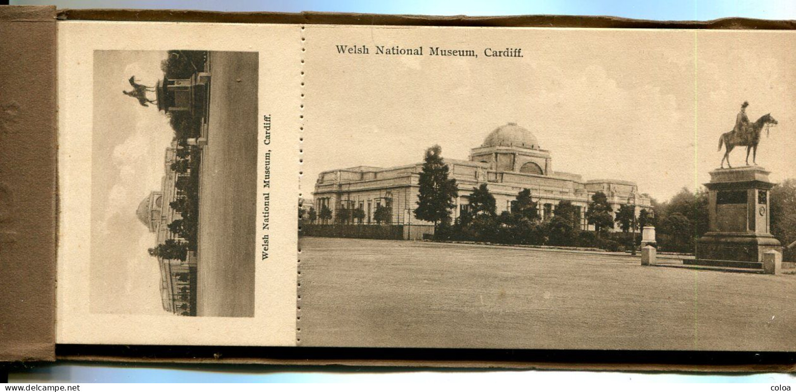 Album 9 Cartes Postales Souvenir De CARDIFF - Glamorgan