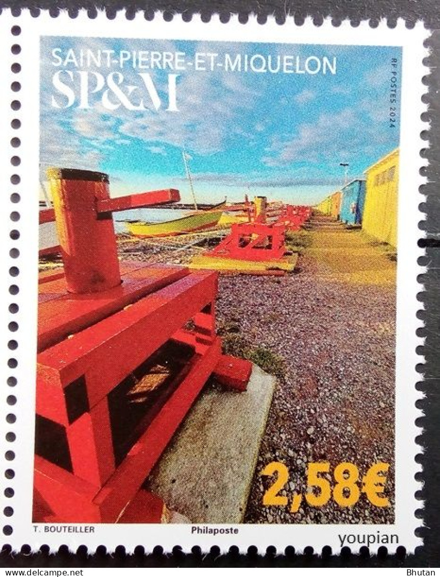 St. Pierre And Miquelon 2024, Saint Pierre Island, MNH Single Stamp - Ungebraucht