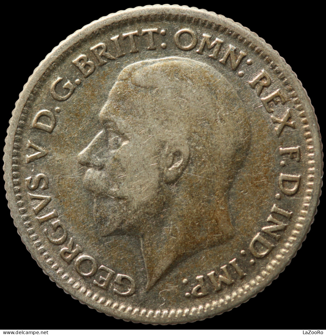 LaZooRo: Great Britain 6 Pence 1929 XF - Silver - H. 6 Pence