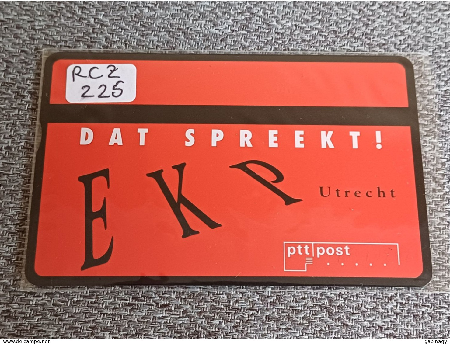 NETHERLANDS - RCZ225 - EKP - DAT SPREEKT! - 1.000 EX. - Privées