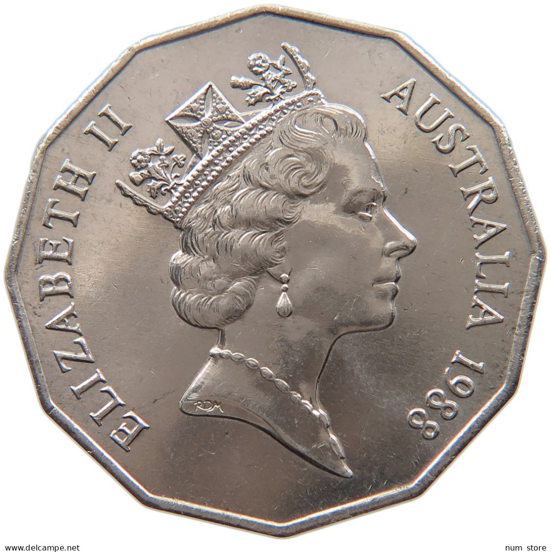 AUSTRALIA 50 CENTS 1988 #s098 0087 - 50 Cents