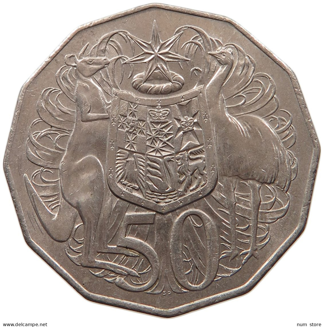 AUSTRALIA 50 CENTS 1980 #s099 0175 - 50 Cents