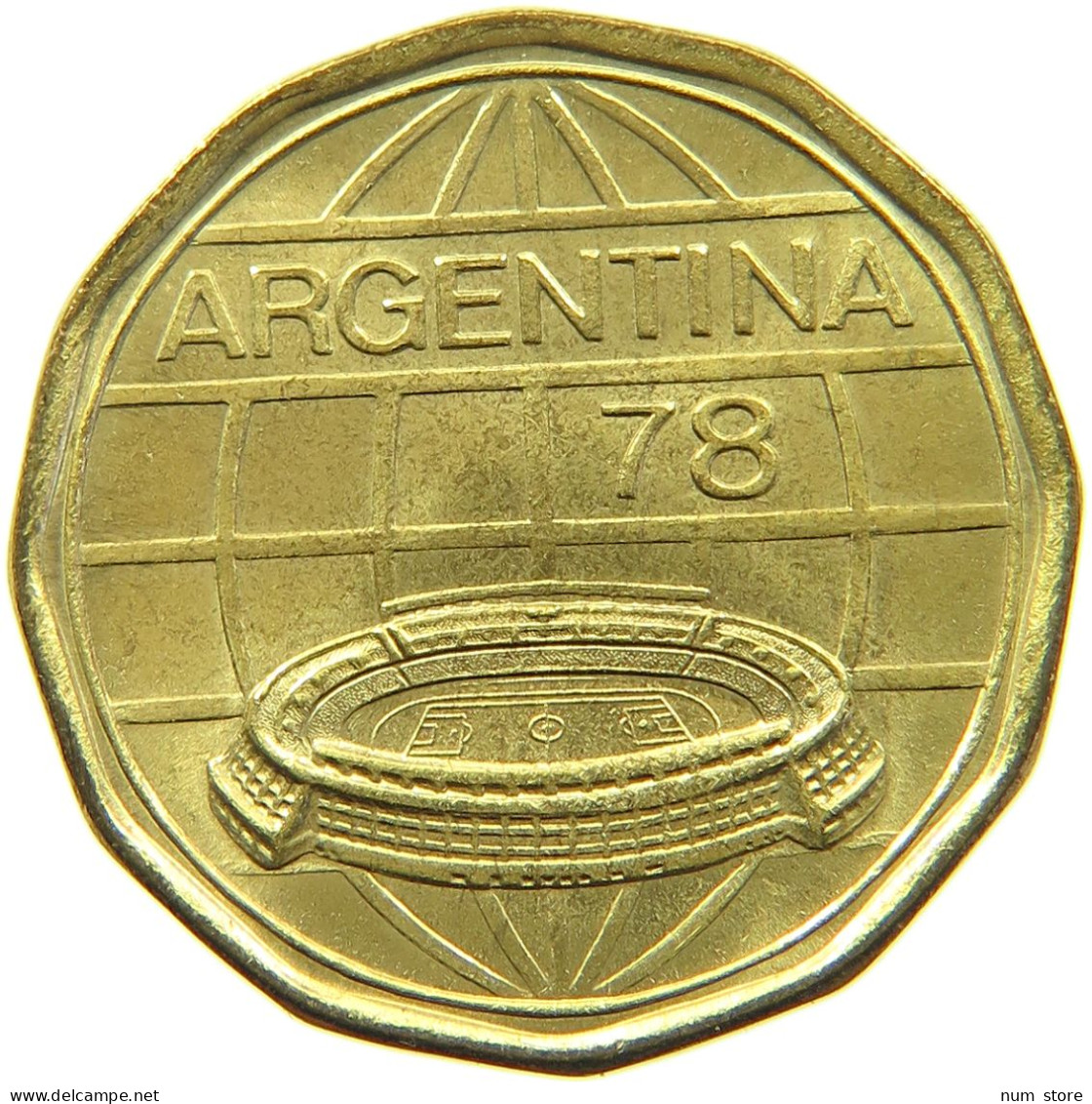 ARGENTINA 100 PESOS 1977 #s102 0091 - Argentinië