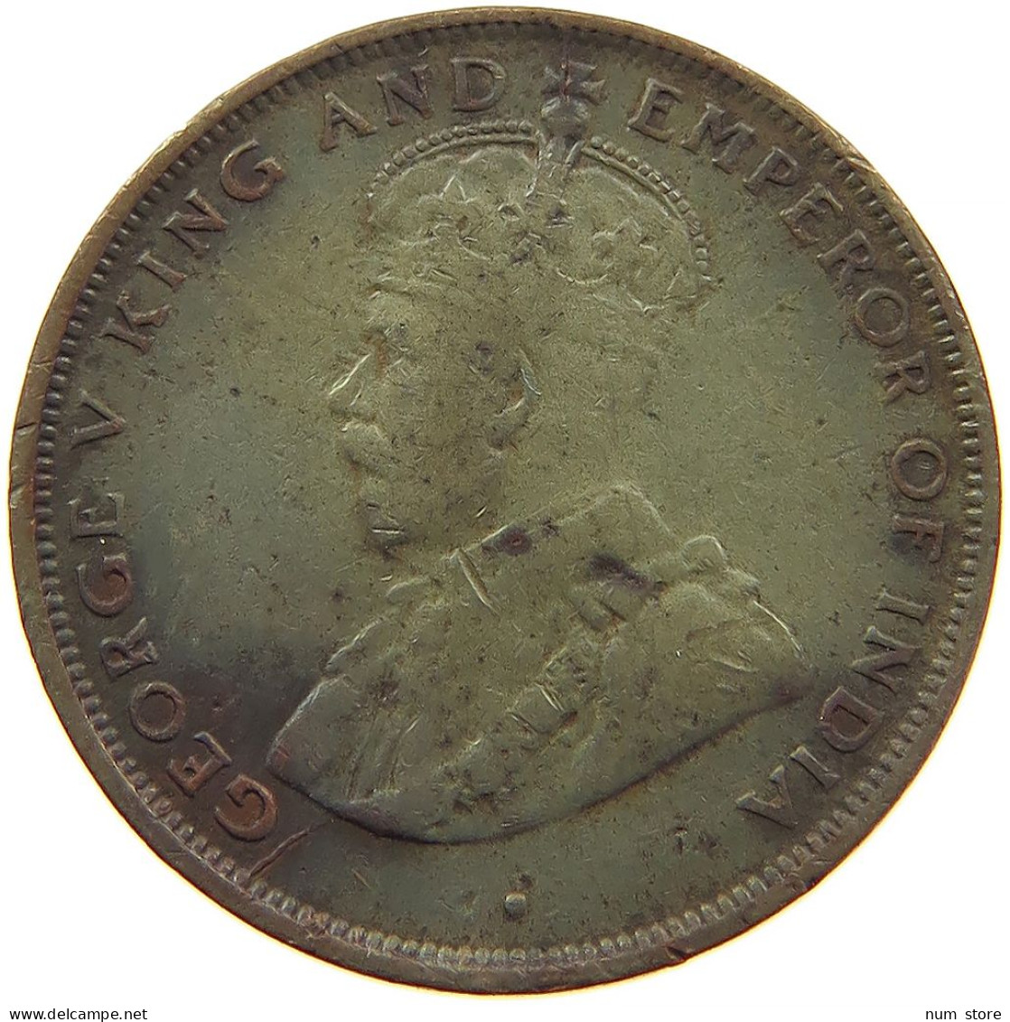 CEYLON CENT 1912 #s093 0395 - Sri Lanka