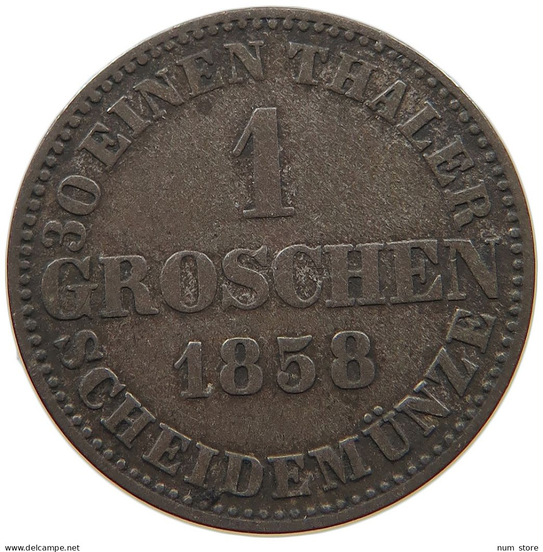 GERMAN STATES GROSCHEN 1865 HANNOVER Georg V. (1851-1866) #s091 0147 - Taler & Doppeltaler