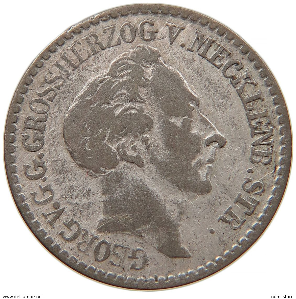 GERMAN STATES 4 SCHILLINGE 1846 MECKLENBURG STRELITZ Georg 1816-1860 #s094 0349 - Taler Et Doppeltaler