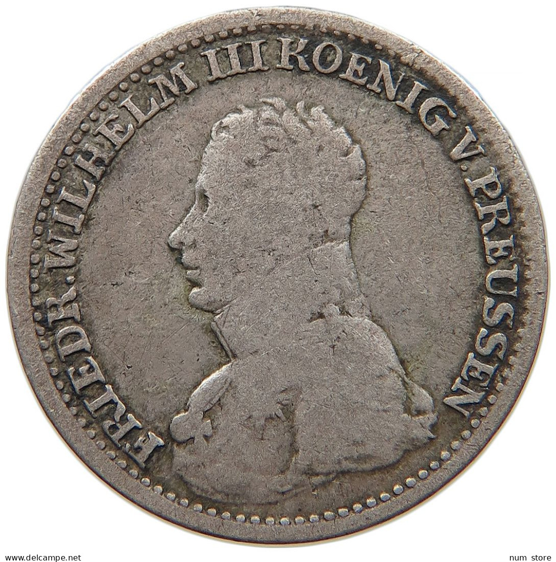 GERMAN STATES 4 GROSCHEN 1817 A BRANDENBURG PREUSSEN Friedrich Wilhelm III. (1797-1840) #s094 0245 - Taler Et Doppeltaler