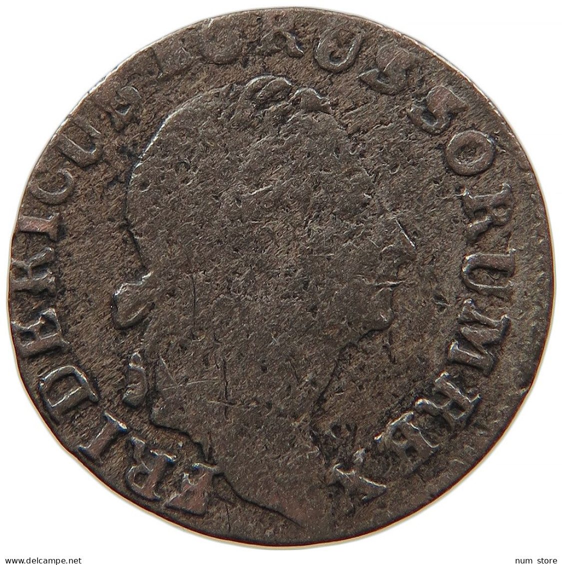 GERMAN STATES 3 GRÖSCHER 1781 B Friedrich II. (1740-1786) #s091 0125 - Taler & Doppeltaler