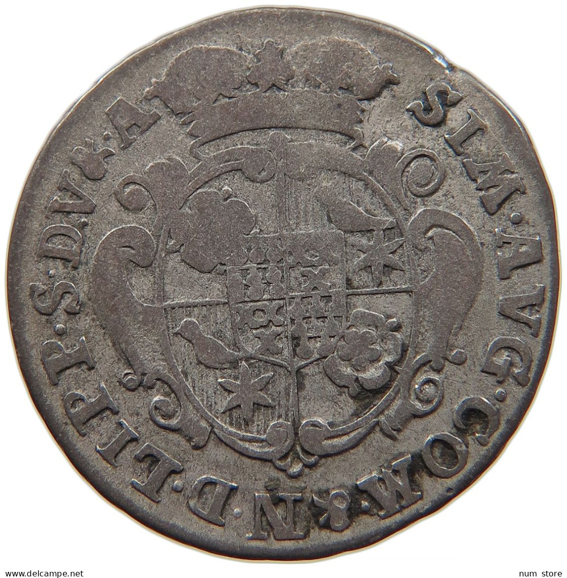 GERMAN STATES 1/12 TALER 1765 LIPPE DETMOLD Simon August 1734-1782. #s094 0217 - Taler En Doppeltaler